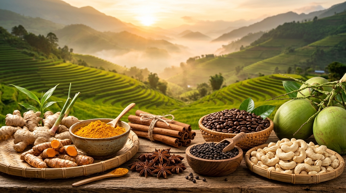 Vùng trồng miền Bắc